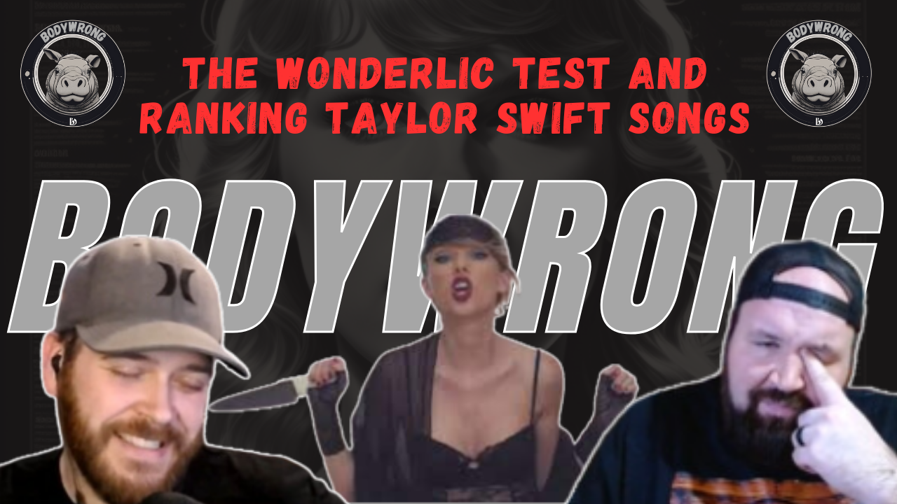 The Wonderlic Test and Ranking Taylor Swift Songs